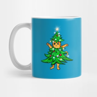 Funny Catmas Tree Mug